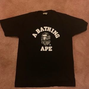 Bape City College Camo T-Shirt